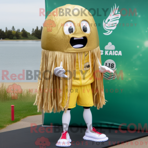 Guldvandmænd maskot kostume...
