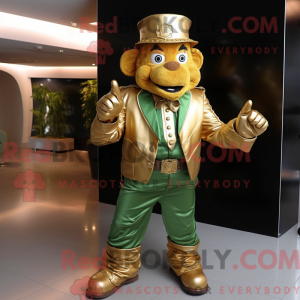 Gold Leprechaun Hat...