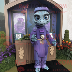 Lavendel kirkegård máscara...