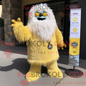 Costume de mascotte de yéti...