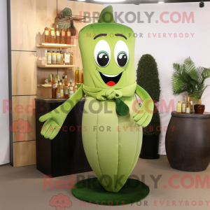 Maskottchenkostüm Olive...