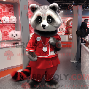 Figura de máscara de panda...
