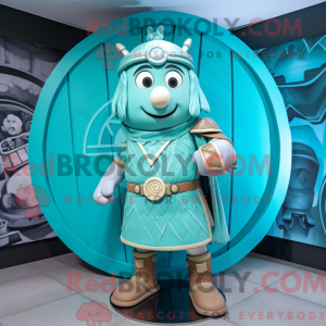 Turkis Celtic Shield maskot...