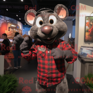 Sort Ratatouille maskot...