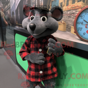 Sort Ratatouille maskot...