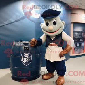 Navy Gulasch maskot kostume...