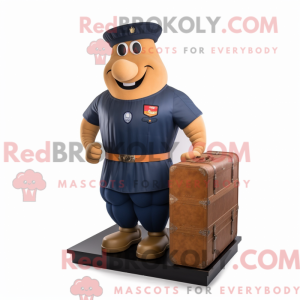 Navy Gulasch maskot kostume...