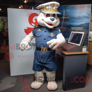 Navy Gulasch maskot kostume...