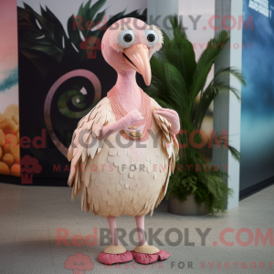 Costume mascotte de flamant...