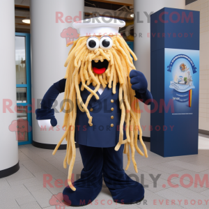 Navy Spaghetti maskot...