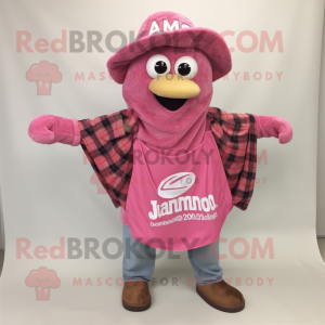 Roze Jambalaya mascotte...