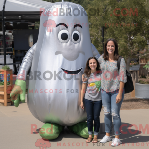 Silver Zucchini mascot...