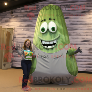 Silver Zucchini mascot...