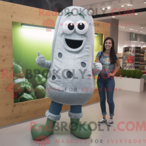 Silver Zucchini mascot...