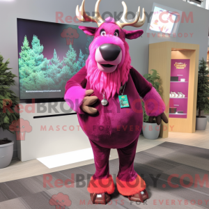Máscara Magenta Elg com...