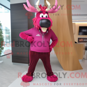 Máscara Magenta Elg com...