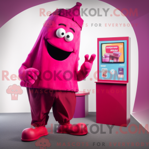 Magenta gulasch maskot...