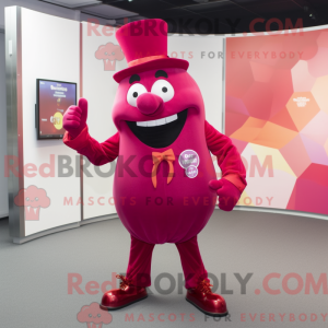 Magenta gulasch maskot...