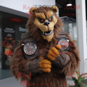 Disfraz de mascota de...
