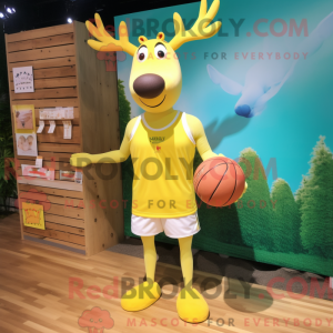 Costume de mascotte d élan...