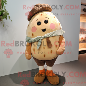 Tan kartoffel maskot...