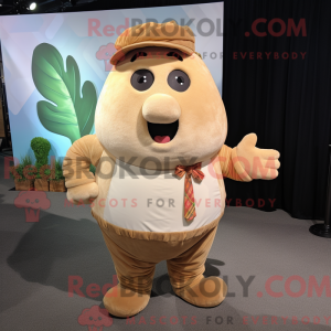 Tan Potato maskot...