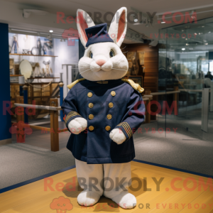 Navy Rabbit maskot...