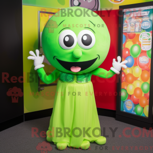 Lime Green Gumball Machine...