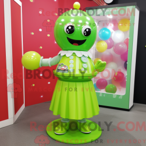 Lime Green Gumball Machine...