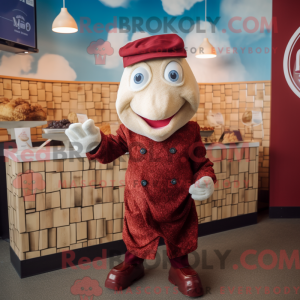 Maskotkowa maska Maroon...