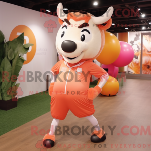Personaggio mascotte Peach...