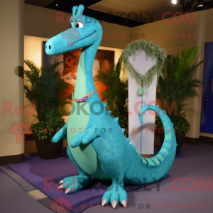 Turquoise Brachiosaurus...