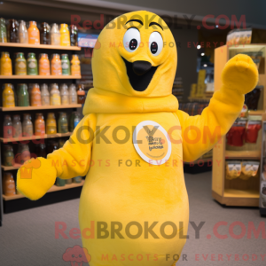 Yellow Bottle Of Mustard...