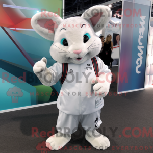 White Chinchilla mascot...