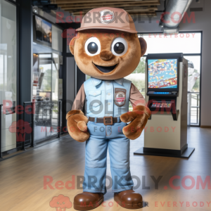 Brown Gumball Machine...