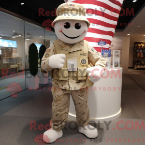 Crème Amerikaanse soldaat...