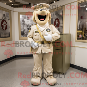 Cream American Soldier...