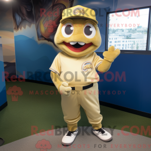 Disfraz de mascota Gold Cod...