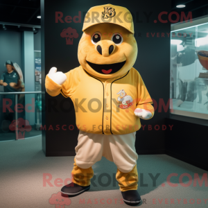 Gold Cod maskot kostume...