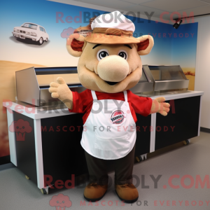 Pulled Pork Sandwich mascot...