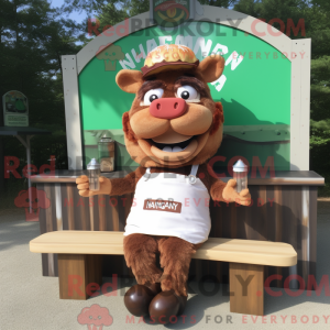Pulled Pork Sandwich mascot...