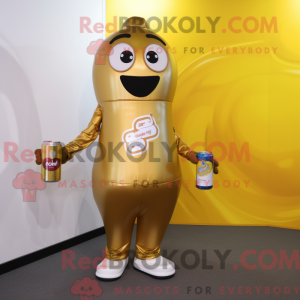 Gold Soda Can mascara o...