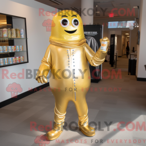 Gold Soda Can...