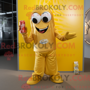 Disfraz de mascota Gold...