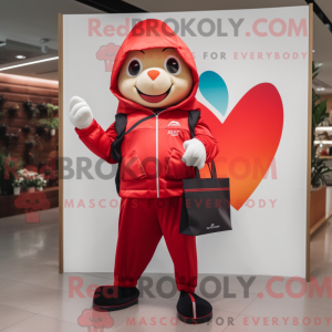 Red Arrow Of Love mascot...
