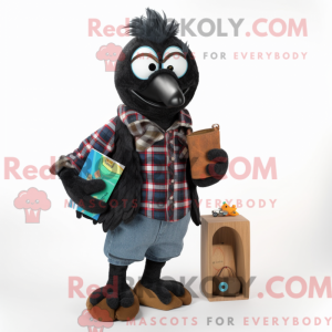 Black Peacock mascot...
