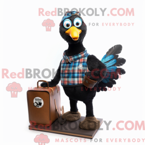 Black Peacock maskot...