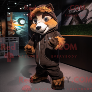 Costume mascotte de Skunk...