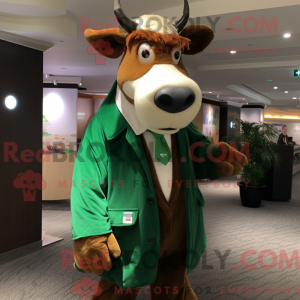 Forest Green Guernsey Cow...