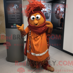 Rust Chief mascottekostuum...